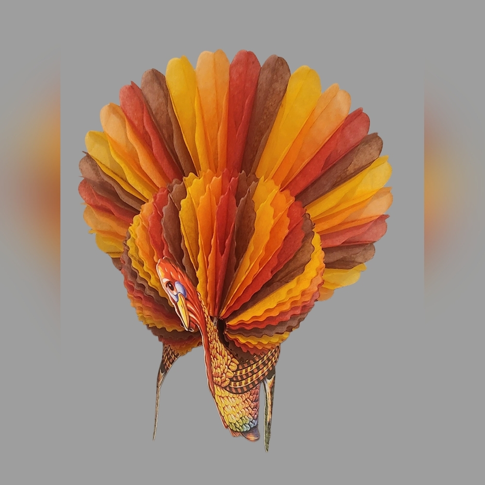 Colorful Turkey Holiday Decor